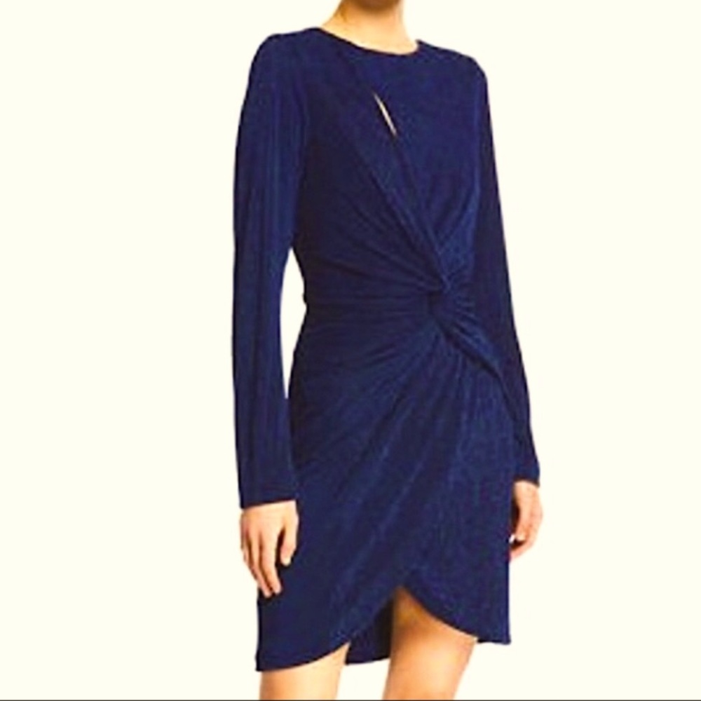 Dress The Population Navy Blue stretch dress sz 16 curvy from Neiman Marcus